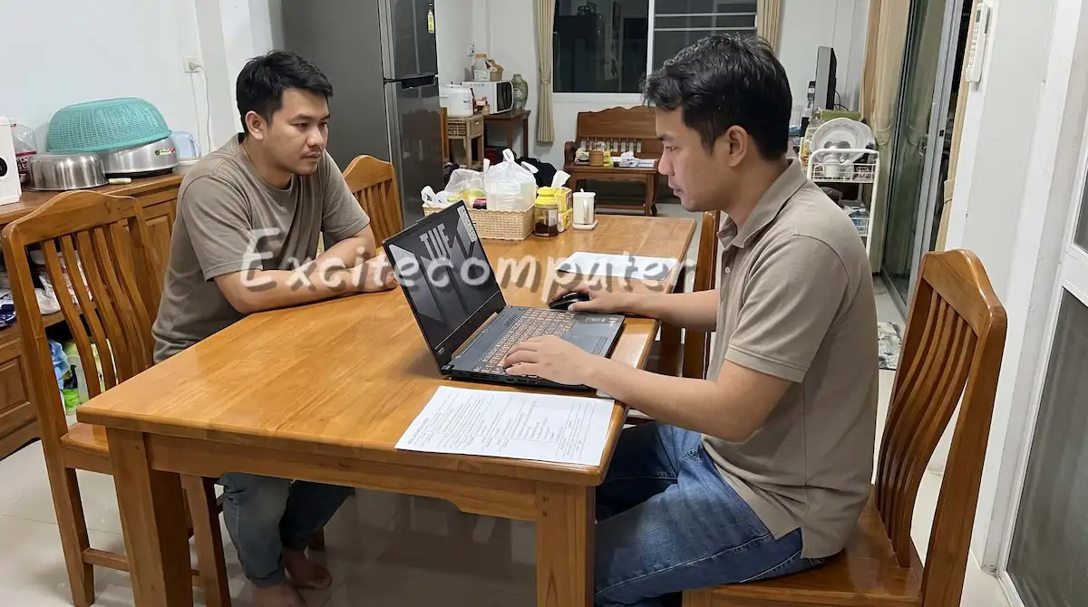 รีวิวผลงานการ รับซื้อ Notebook ASUS TUF Gaming สันทราย เชียงใหม่