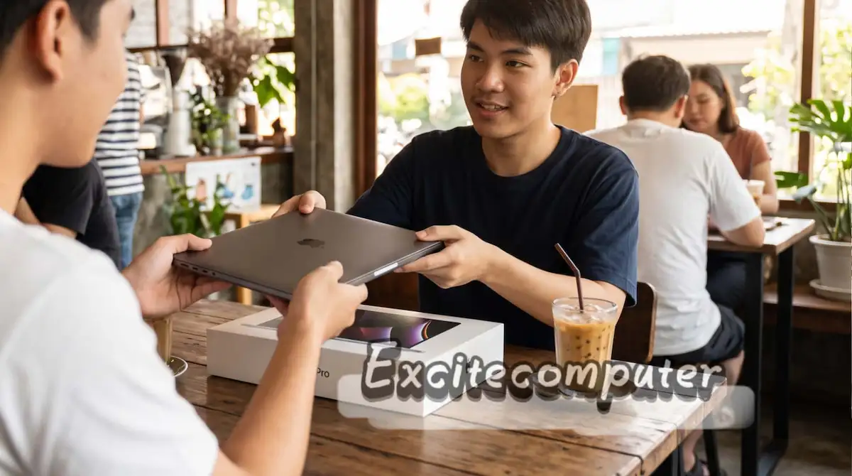 รีวิวผลงานการ รับซื้อ Notebook MacBook Pro 14 M2 เชียงใหม่