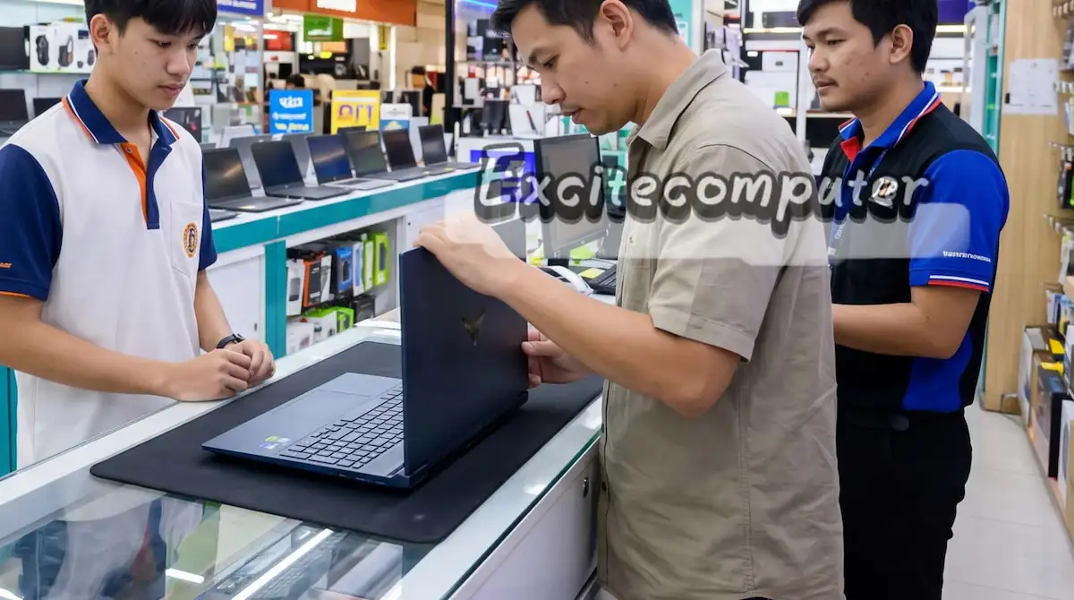 รีวิว รับซื้อโน๊ตบุ๊ค HP Victus Gaming 16 หน้าร้านสาขาบริการ